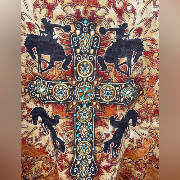 Amma Design Small Tunic with 3/4” sleeve. MADE IN THE USA! - Picture 3 of 11